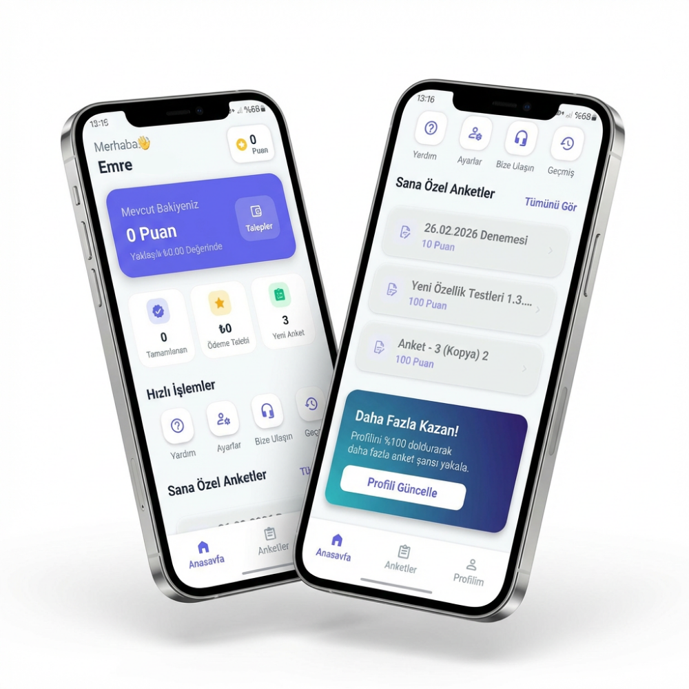 Eşzamanlı Mobil App Anket Uygulaması